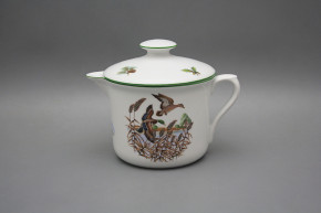 Big mug Varak with spout and cover Feathered game ZL