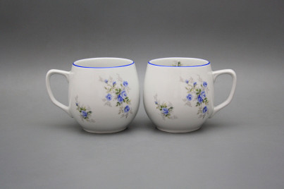 Mug Banak 0,3l Light blue roses AL č.1