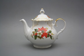 Teapot 1,2l Ofelia Poinsettia GL Lux