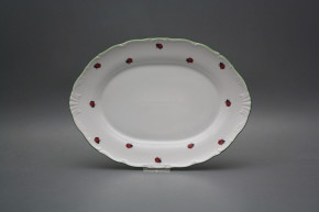 Oval dish 28cm Verona Ladybirds AZL