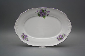 Oval dish 32cm Verona Violets CFL