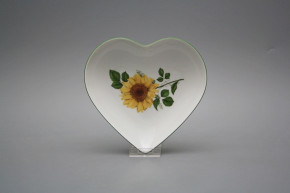 Dish heart Sunflowers ZL