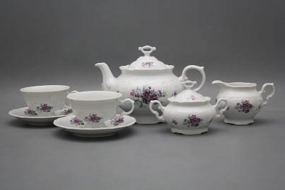 Tea set Marie Louise Sweet violets 15-piece BB č.1