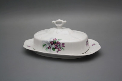 Butter dish Marie Louise Sweet violets BB č.1