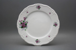 Flat round dish 30cm Marie Louise Sweet violets KBB