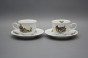 Tea cup 0,18l with saucer Ofelia Forest game BB č.2