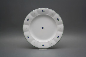 Flat plate 24cm Benedikt Retro Blue