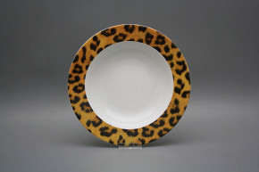 Deep plate 22cm Nina Leopard KBB