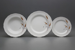 Plate set Ofelia Corn 18-piece HBB