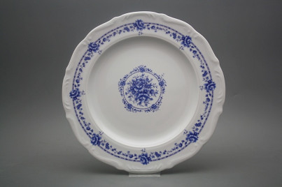 Flat round dish 32cm Maria Teresa Royal Blue BB č.1