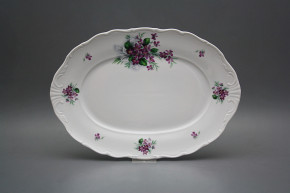 Oval dish 32cm Verona Sweet violets KBB