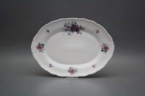 Oval dish 28cm Verona Sweet violets KBB