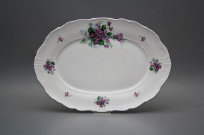 Oval dish 32cm Verona Sweet violets KFL