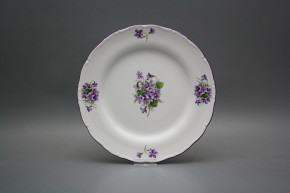 Flat plate 25cm Ofelia Violets GFL