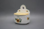 Wall box for sugar with wooden cover Sunflowers ZL č.2