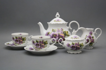 Tea set Ofelia Pansy 15-piece BB č.1