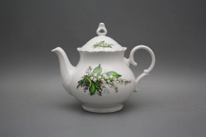 Teapot 1,2l Ofelia Lilies of valley BB