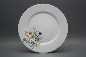 Flat round dish 30cm Nina Flowering meadow Pattern B HBB