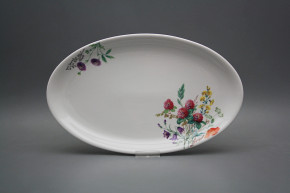 Oval dish 33cm Coup Flowering meadow CBB