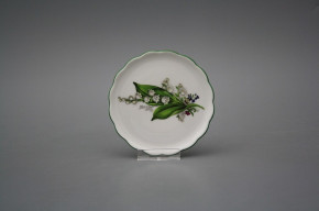 Underplate for glass 10cm Rokoko Lilies of valley ZL