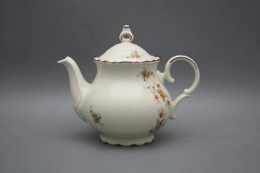 Teapot 1,2l Ofelia Ivory Tea roses HL