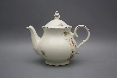 Teapot 1,2l Ofelia Ivory Tea roses HL č.1