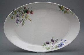 Oval dish 36cm Coup Flowering meadow CBB