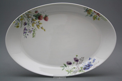 Oval dish 36cm Coup Flowering meadow CBB č.1