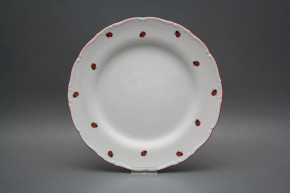 Flat plate 25cm Ofelia Ladybirds ACL