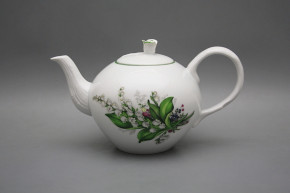 Teapot 1,2l Rokoko Lilies of valley ZL
