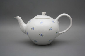 Teapot 1,2l Rokoko Forget-me-not Sprays BB