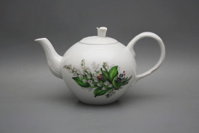 Teapot 1,2l Rokoko Lilies of valley BB