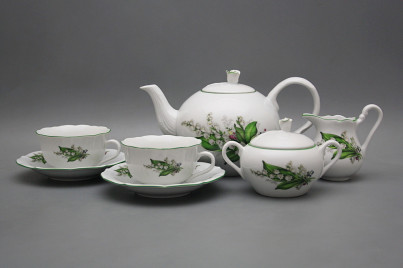 Tea set Rokoko Lilies of valley 15-piece ZL č.1