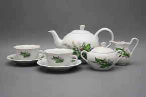 Tea set Rokoko Lilies of valley 15-piece BB