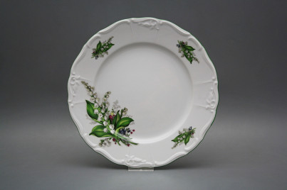 Flat plate 25cm Marie Louise Lilies of valley EZL č.1