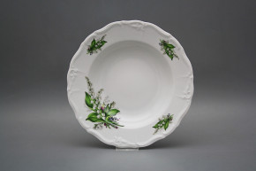Deep plate 23cm Marie Louise Lilies of valley EBB