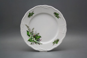 Flat plate 25cm Marie Louise Lilies of valley EBB