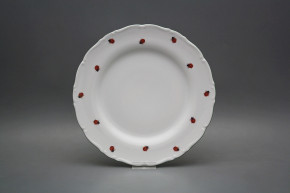 Flat plate 25cm Ofelia Ladybirds AZL