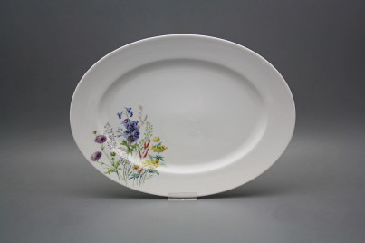 Oval dish 32cm Nina Flowering meadow Pattern D HBB č.1