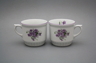 Peasant mug 0,42l Violets FL č.1