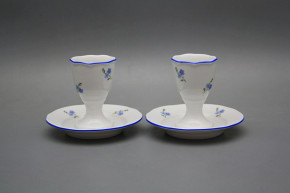 Egg cup with stand Rokoko Forget-me-not Sprays AL