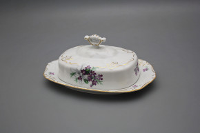 Butter dish Marie Louise Sweet violets GL LUX