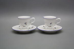 Cup 0,07l with saucer Marie Louise Geese ML