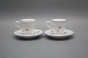 Cup 0,07l with saucer Marie Louise Geese ML č.2