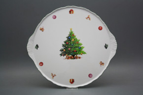 Cake dish 30,5cm Verona Christmas Tree JZL