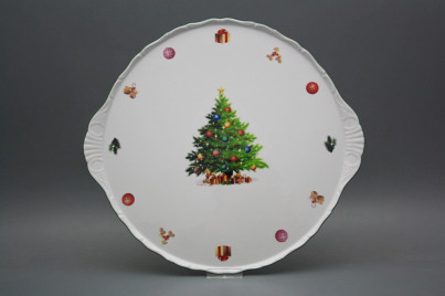 Cake dish 30,5cm Verona Christmas Tree JZL č.1
