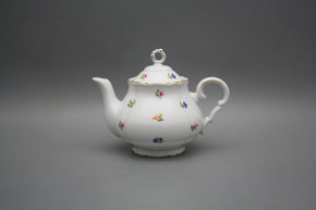 Teapot 0,75l Verona Flower sprays GL