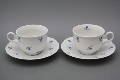 Tea cup 0,18l with saucer Ofelia Forget-me-not Sprays BB č.1