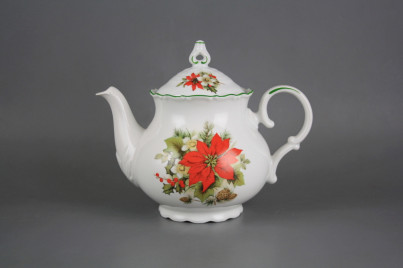 Teapot 1,2l Ofelia Poinsettia ZL č.1
