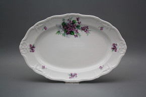 Oval dish 32cm Marie Louise Sweet violets KBB